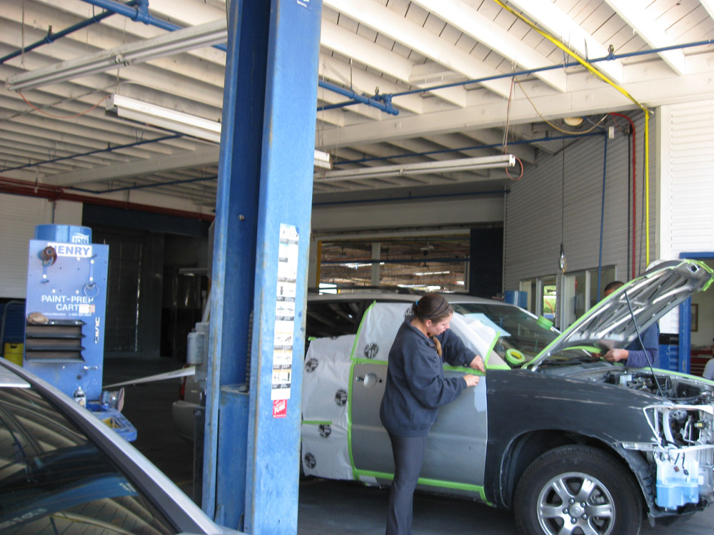 Working on Vehicle Body in San Luis Obispo, CA - Villa Automotive
