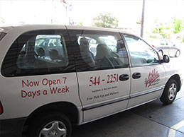 Our Company Van of Villa Automotive - San Luis Obispo Auto Repair